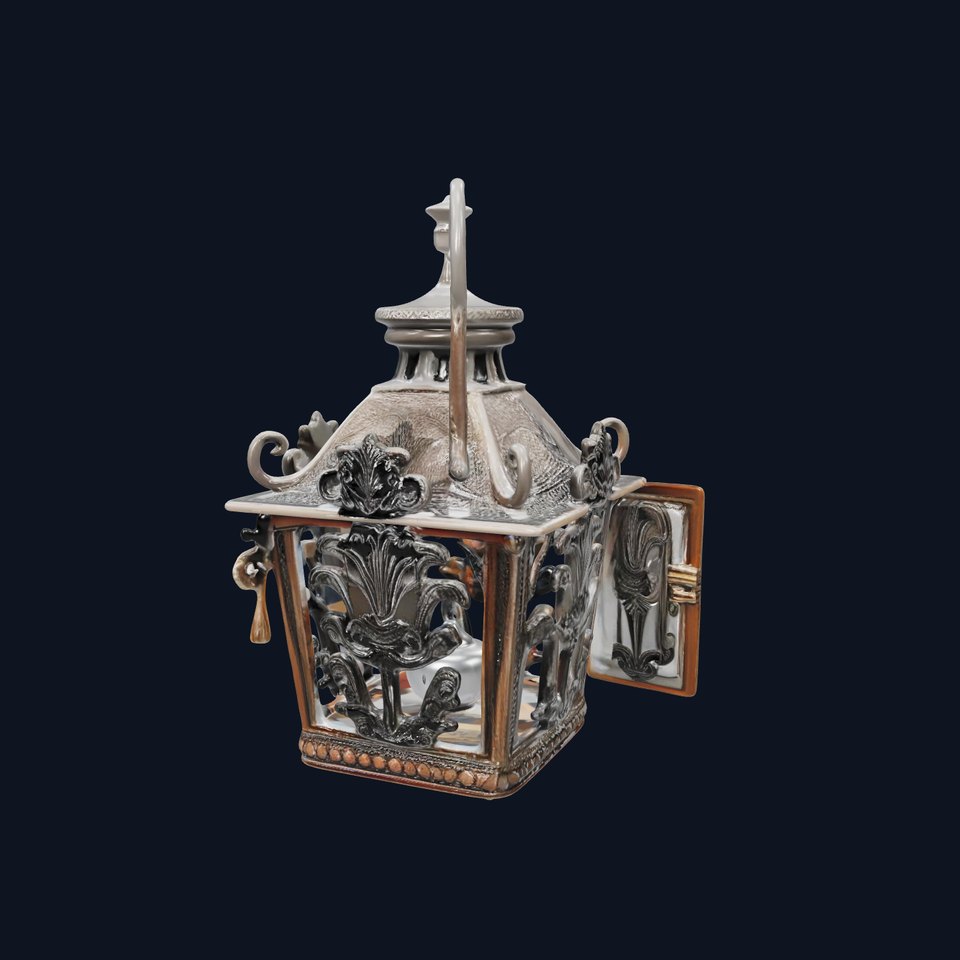 Decorative Vintage Lantern Model Pack